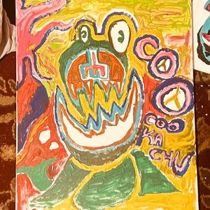 I am the walrus painting (fairly big)